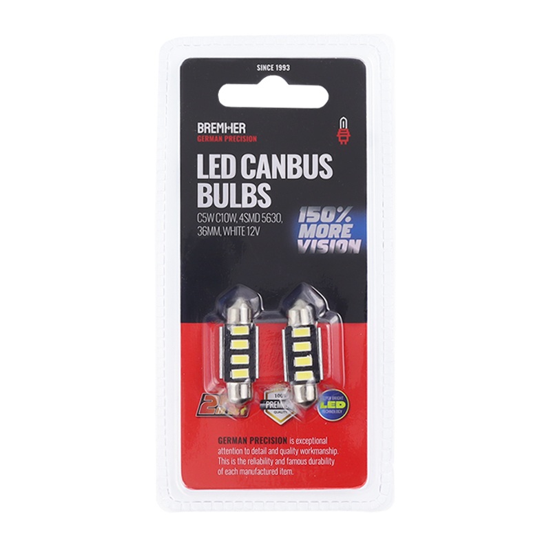 auto ledlamp c5w c10w 36mm 12v - canbus ledlamp - auto ledverlichting - voertuig ledlamp - auto lamp