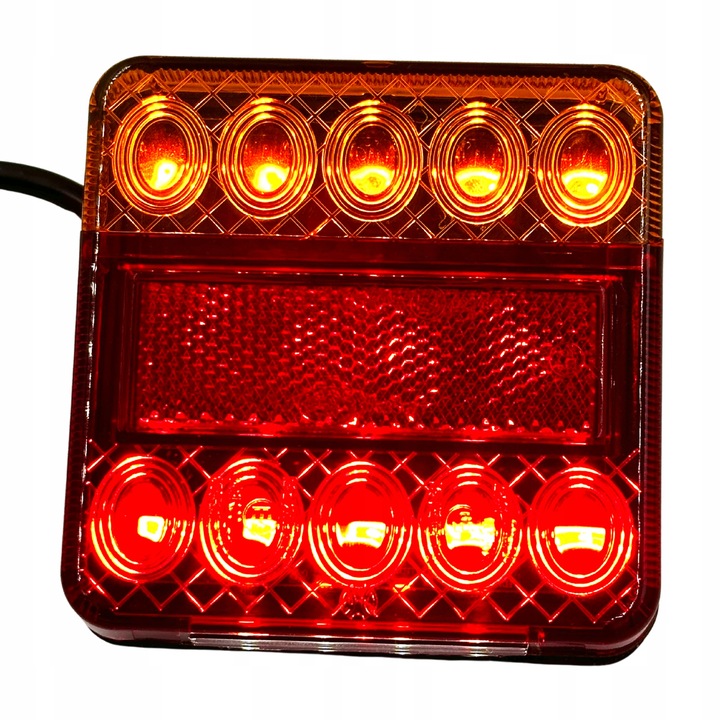 led achterlicht universeel 12/24 volt met kabel - achterlamp - achterlicht - aanhanger achterlicht
