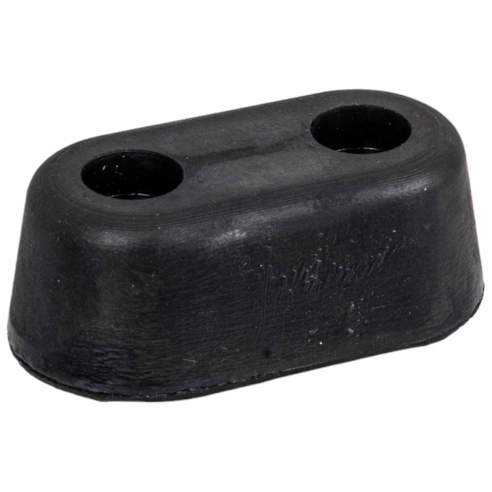 stootkussen 30x60x22 met 2 gaten - stootrubber - stootblok - bumperkussen - bufferblok