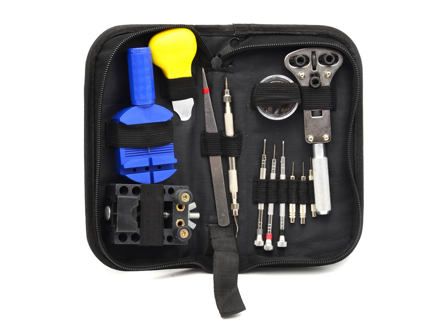 horloge reparatieset - precisie schroevendraaier set - horlogegereedschap - geko