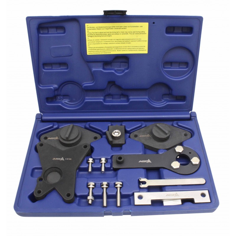 1.2 - 1.4 8V evo1 en evo2 vvt fiat - ford - chrysler&nbsp;- krukasblokkering&nbsp;- nokkenas afstelplaat&nbsp;- asta