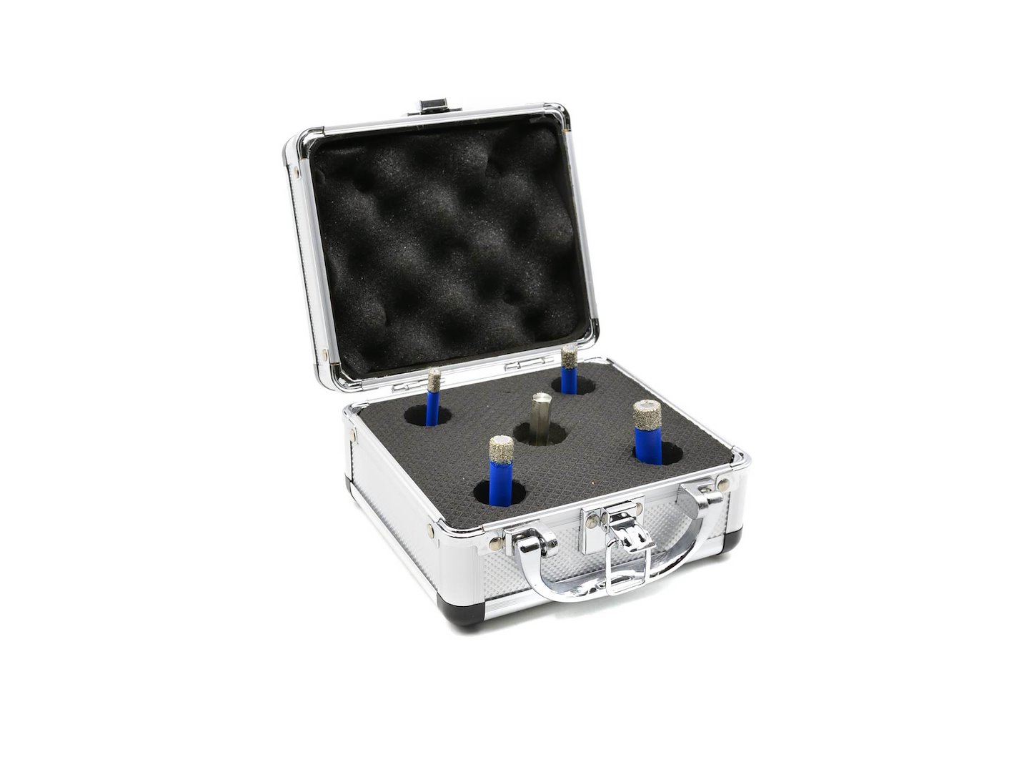 diamant gatenzaag set 6 tot 12 mm - gatenboor 5 delig - diamantzaag - gatenboor - geko