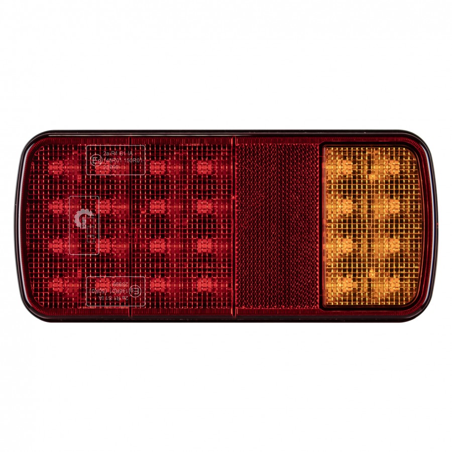 achterlicht led 24x led - universeel ledlamp - 12/24 volt aanhanger achterlicht - achterlamp - led achterlicht