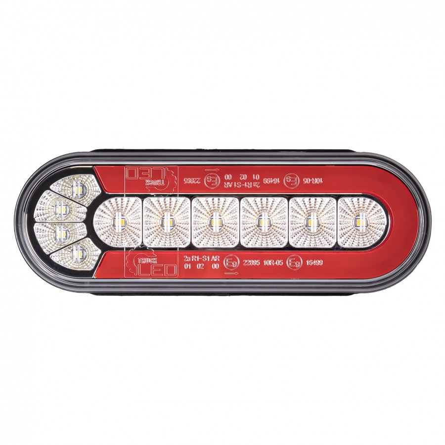 achterlicht led 31x led - universeel ledlamp - 12/24 volt aanhanger achterlicht - achterlamp - led achterlicht