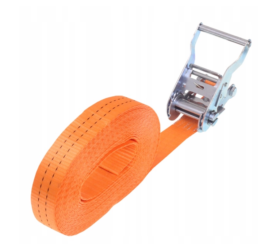 sjorband 2 ton 2 meter met ratel - spanband zonder haak - transportband - sjorband - gmp