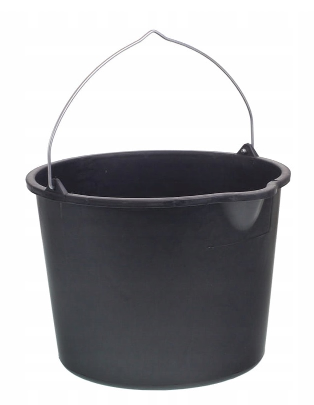 pvc emmer 12 liter - tuin emmer - bouw emmer met trechter - opvangemmer - wateremmer