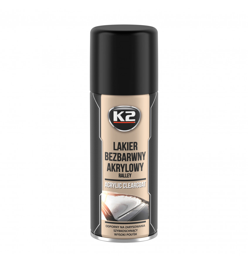 k2 blanke acryllak glanzend 500ml - autolak - gloss transparante acrylvernis - spuitverf - autoverf