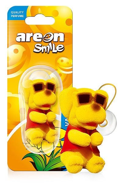 areon smile toy vanille - vanille autogeur - smile toy autoparfum - vanille - smile toy - auto parfum
