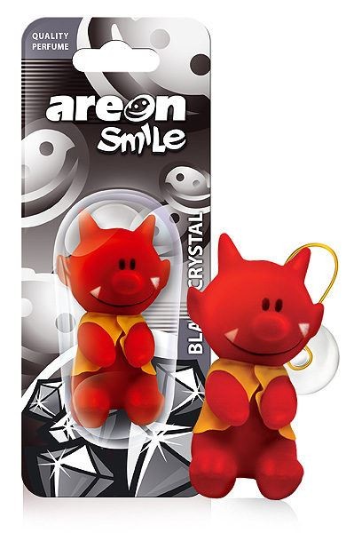areon smile toy zwart kristal - zwart kristal autogeur - smile toy autoparfum - zwart kristal - smile toy - auto parfum