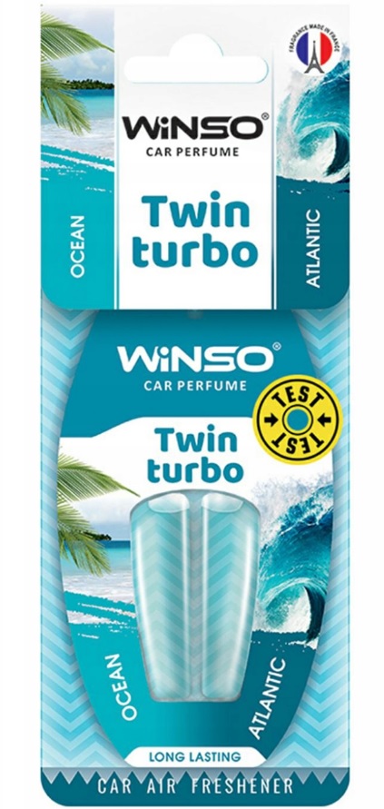 winso twin turbo atlantische-oceaan autoparfum - twin turbo atlantische-oceaan - atlantische-oceaan - winso geur voor in de aut
