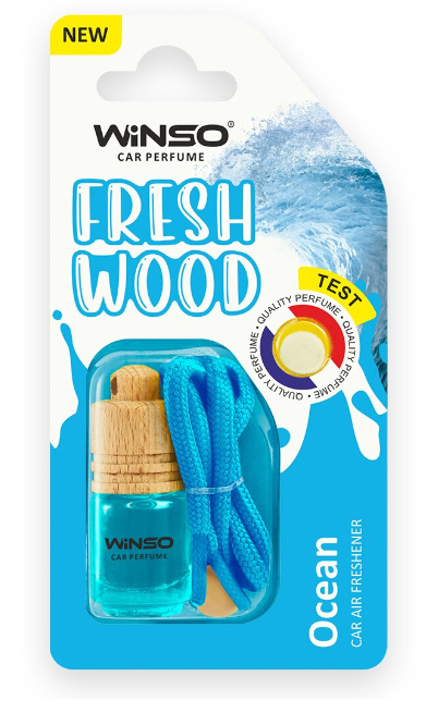 winso fresh wood oceaan autoparfum - fresh wood oceaan - oceaan - winso geur voor in de auto - autogeur - auto parfum