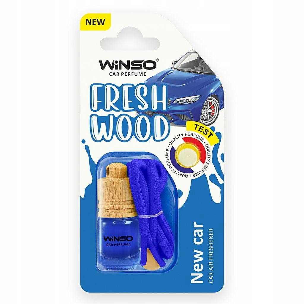 winso fresh wood new car autoparfum - fresh wood new car - new car - winso geur voor in de auto - autogeur - auto parfum