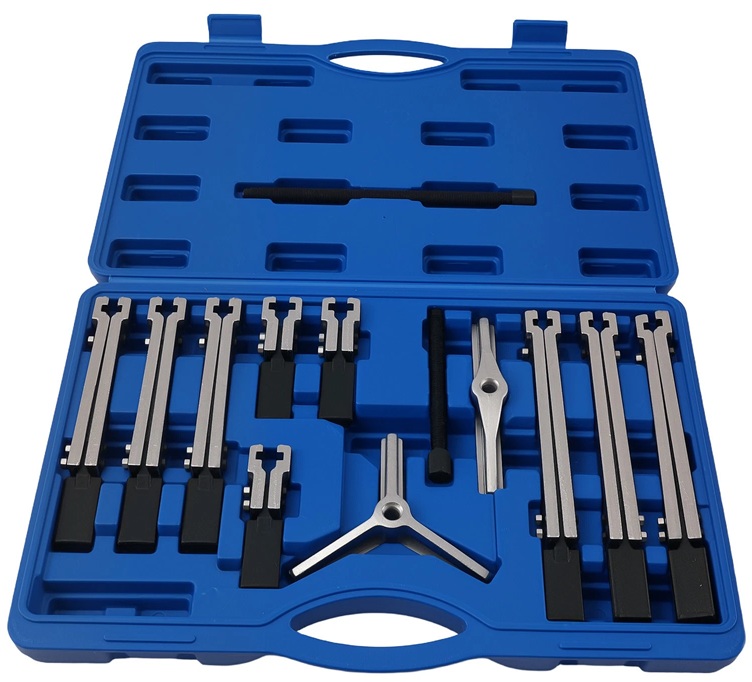 lagertrekker - binnenlager trekker - buitenlagertrekker - poelietrekker - pulley trekset 12 delig