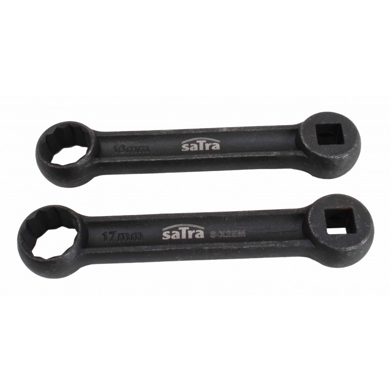 mercedes benz motorsteunring ringslagsleutel 16 en 17 mm - 12 kant sleutel - ringsleutel - slagsleutelring - slagring sleutel -