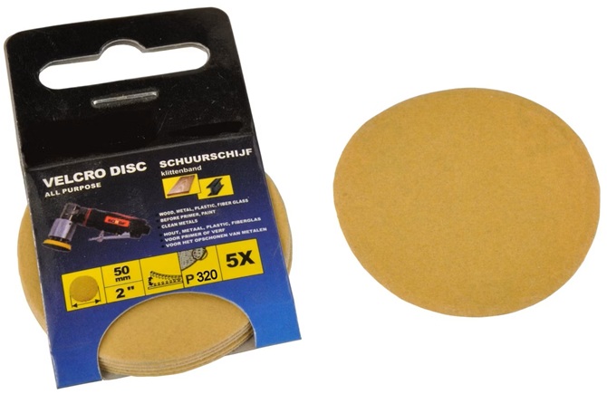5 velcro schuurschijven p320 50 mm - schuurpapier - schuurpads 5 cm -&nbsp;korrel 320 schuur pads lucht poets en schuurmachin
