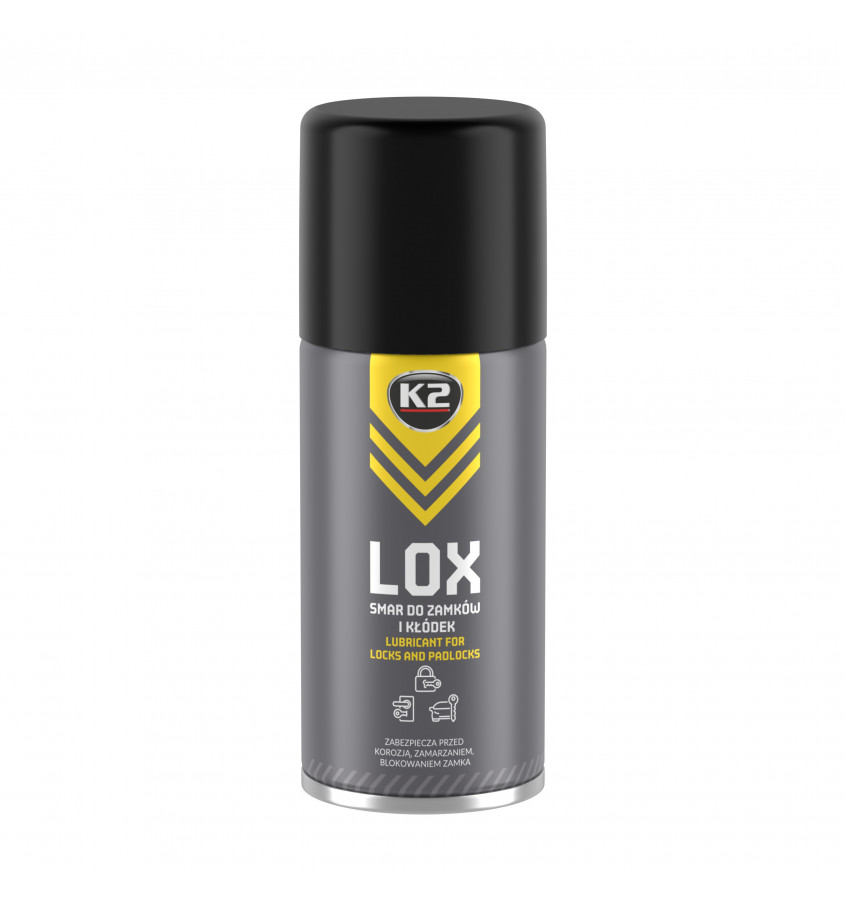 k2 lox slot spray 150ml - hangslot vet - slotspray - slotsmeermiddel - slotolie
