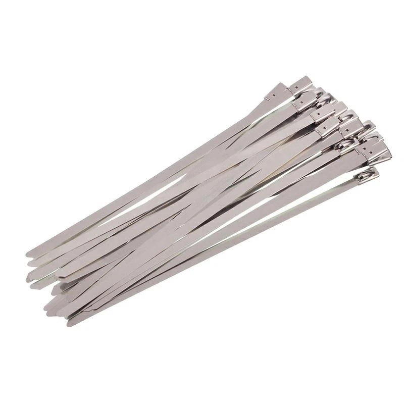 metalen kabelbinders 4.6x300mm - stalen bundelbandjes - 25 stuks - tiewrap - kabel binder - gmp