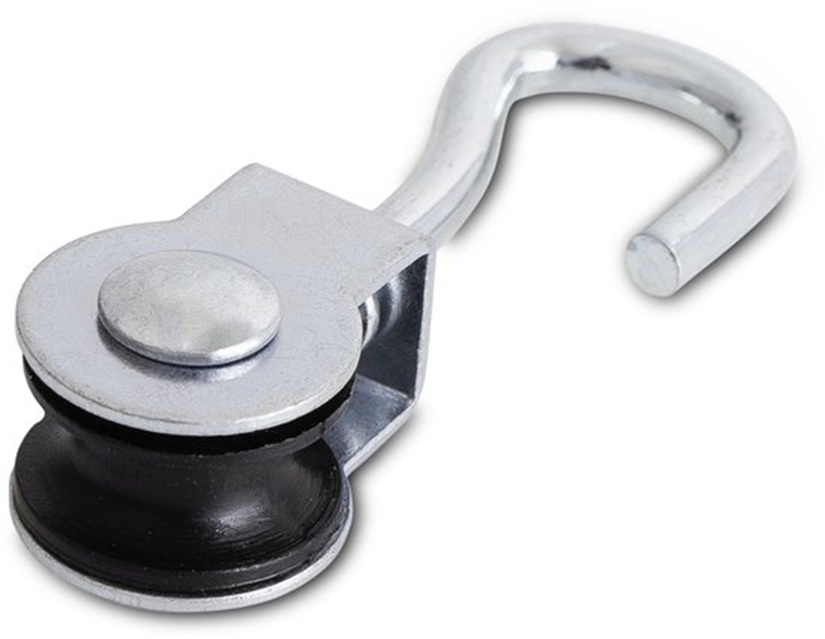 15mm katrol met draaibare haak - hangkatrol&nbsp;- katrolschijf - katrolletje&nbsp;- kleine katrol - katrollen dx