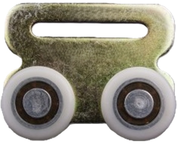 16 mm schuifrail roller&nbsp;- hangroller voor schuifzeil van een vrachtwagentrailer&nbsp;- looprollen voor een zeil - roll