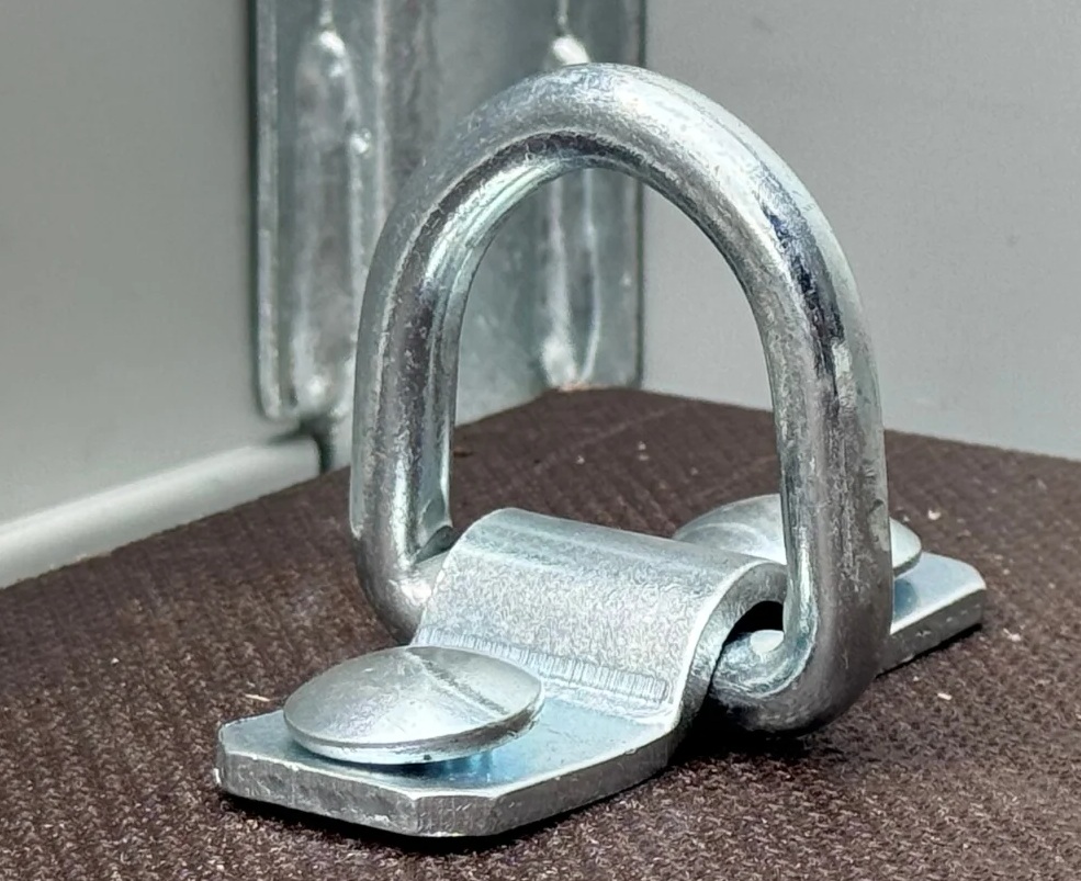 95 x 40 mm vloerring groot - inclusief slotbouten - vloerhouder - sjoroog - aanhangerbindoog