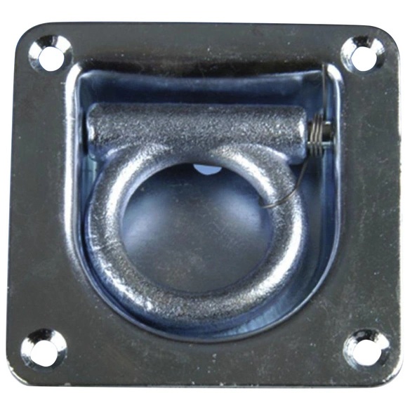 100 x 95 mm verzinkt vloeroog - aanhanger bindoog&nbsp;- sjoroog -&nbsp;bindhaak inbouw - vloeranker -&nbsp;vast zet ring