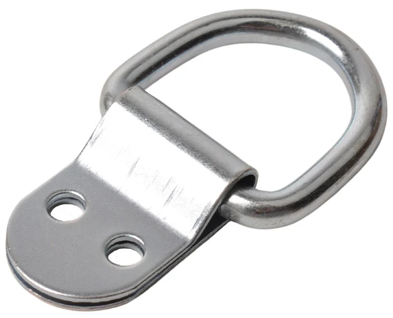 70 x 26 mm verzinkt sjoroog klapbaar&nbsp;-&nbsp;bindoog - dekoog - aanhangeroog - vloeroog - vastzetring - bindring voor v
