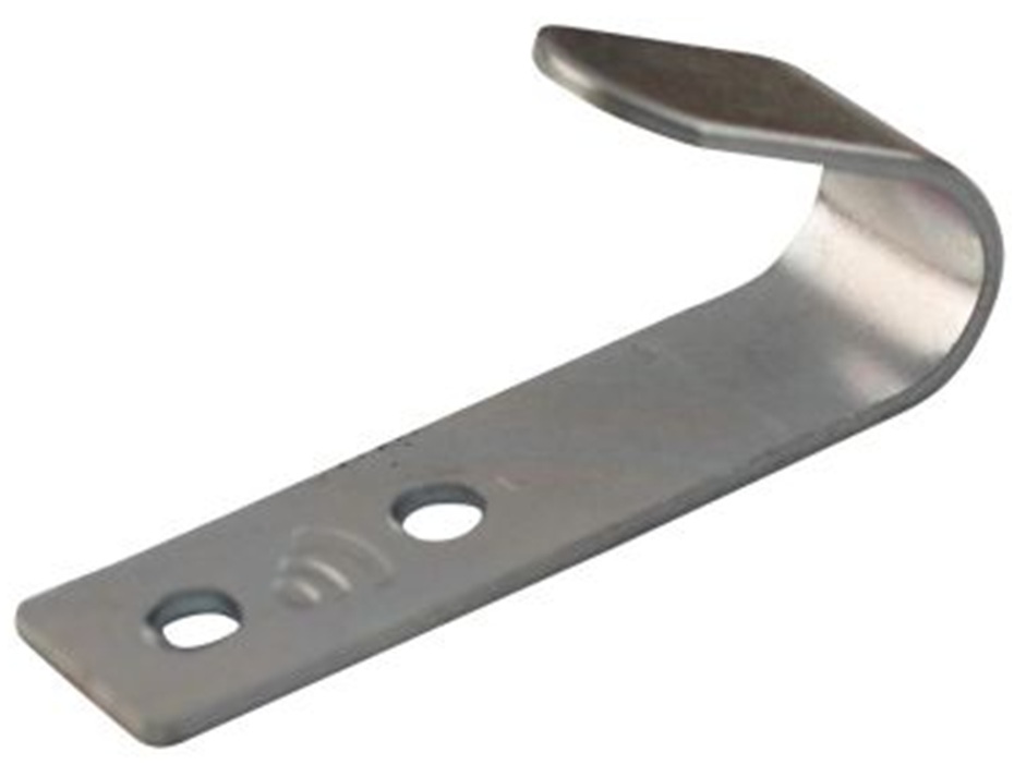 70 x 20 mm verzinkt touwhaak schroefbaar - sjorhaak