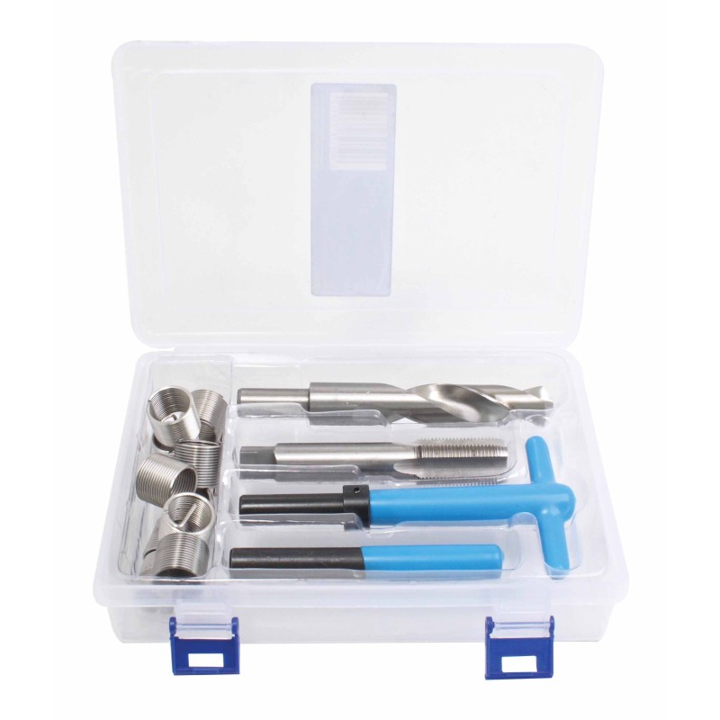 m18 x 1.5 draadreparatie set - helicoil set - schroefdraad reparatieset - helicoils - schroefdraadherstel set - satra