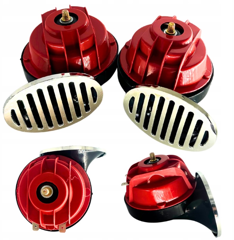 110 db tweetonig claxon - hoorn 12 volt - 500 hz toeter - auto toeter - signaalhoorn - gmp