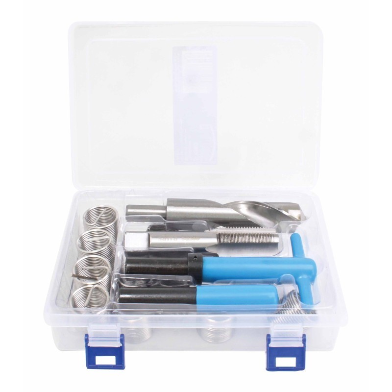 m24 x 2.0 draadreparatie set - helicoil set - schroefdraad reparatieset - helicoils - schroefdraadherstel set - satra