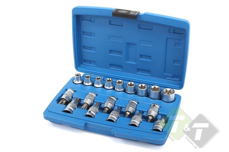 dop, doppen, doppen doos, doppen set, doppendoos, doppenset, inwendige torxdop, torx dop, torx doppen, torxdop, torxdoppen