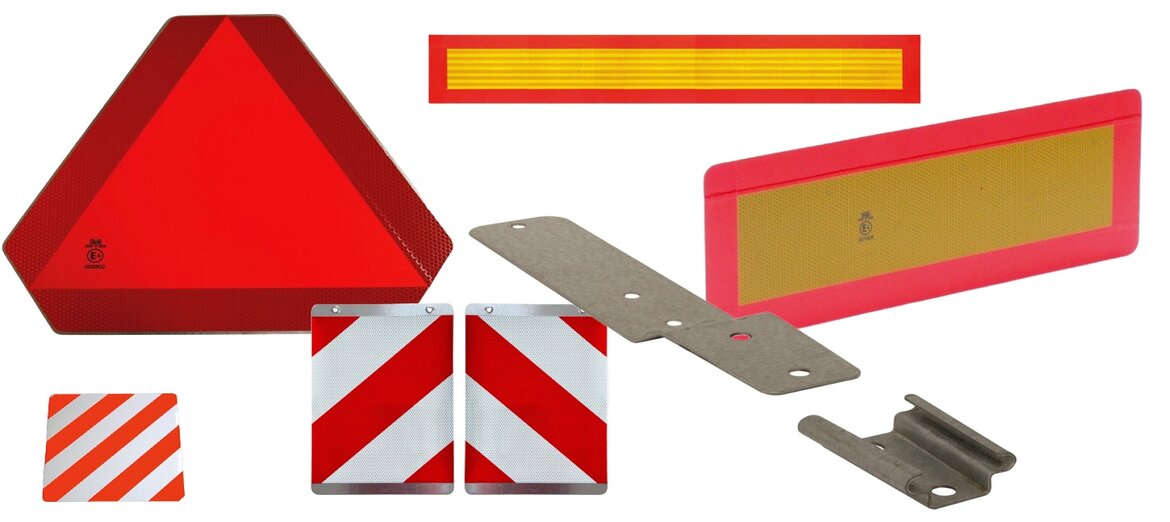 Markeringsborden voor de aanhanger of trailer Markeringsborden-voor-de-aanhanger-of-trailer