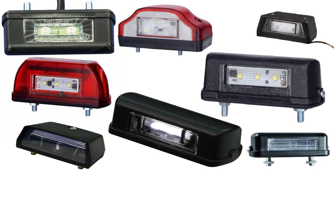 Kentekenverlichting voor aanhanger en trailer en voertuigen Kentekenverlichting-voor-aanhanger-en-trailer-en-voertuigen