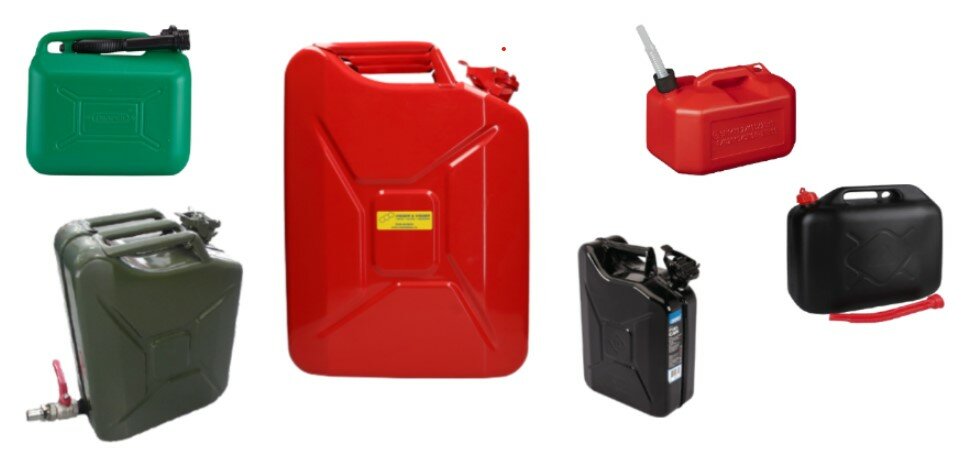 Brandstof jerrycan Brandstof-jerrycan