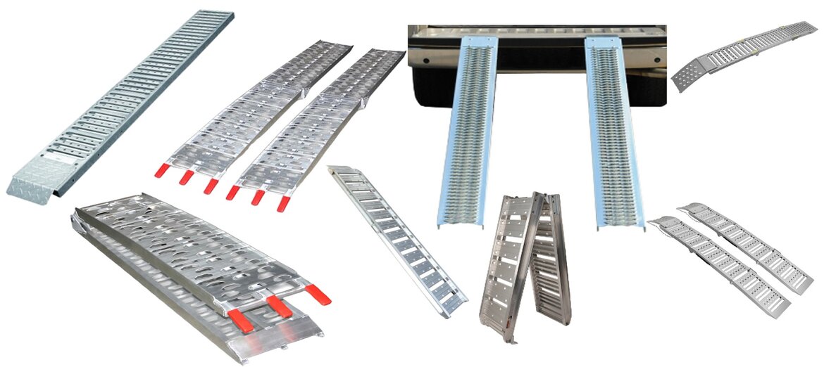 Aluminium oprijplaten Aluminium-oprijplaten