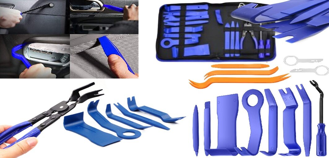 Autobekleding verwijdering gereedschap en (de)montage tangen Autobekleding-verwijdering-gereedschap-en-(de)montage-tangen