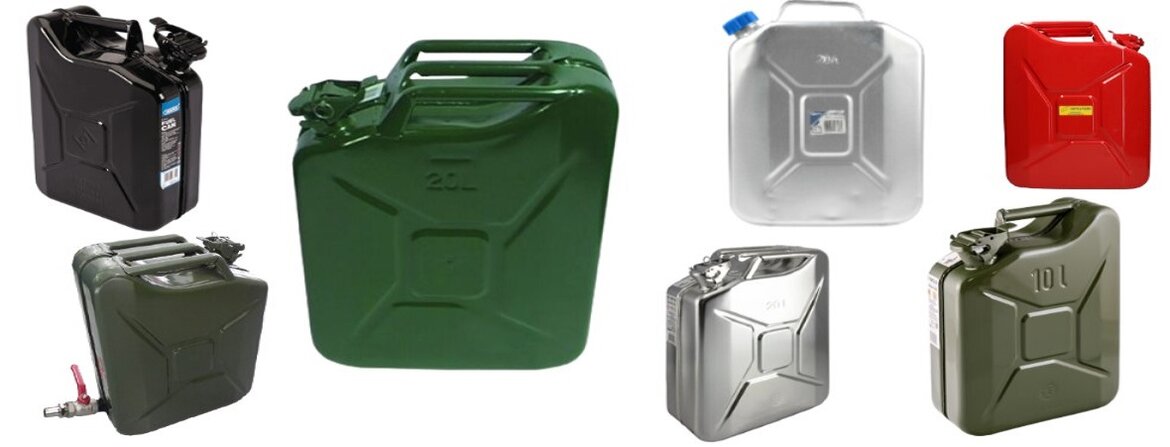 Jerrycan staal Jerrycan-staal