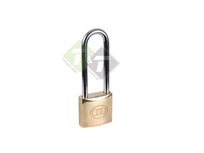 Hangslot Tri-Circle, 25mm, hoogte 52mm, breedte 21.5mm, dikte 4.5mm, inc. 3 sleutels Hangslot Tri-Circle, 25mm, hoogte 52mm, breedte 21.5mm, dikte 4.5mm, inc. 3 sleutels