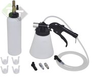 Remontluchter handbediend, 1 liter met opvangfles, Rem ontluchting set Remontluchter handbediend, 1 liter met opvangfles, Rem ontluchting set