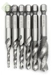 Boor tap set- Tapset- 6 delig-Metrisch- Tappenset- Hofftech Boor tap set- Tapset- 6 delig-Metrisch- Tappenset- Hofftech