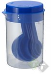 Maatbeker set 8 delig, 500ml(0.5 Liter), Blauw, Benson Maatbeker set 8 delig, 500ml(0.5 Liter), Blauw, Benson