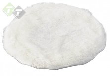 Poetspad wol, Poetspad set 150 mm, 2 dlg, Polijstpad, Hofftech Poetspad wol, Poetspad set 150 mm, 2 dlg, Polijstpad, Hofftech