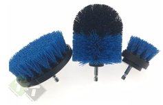 Borstel set voor de boormachine, 3 delig, Schoonmaak borstels, Benson Borstel set voor de boormachine, 3 delig, Schoonmaak borstels, Benson