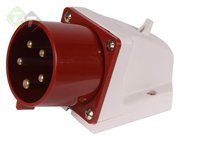 CEE Toestelcontactdoos, 5-Pen, 220 Volt, 32 Ampere, CE keuring, Fluxon CEE Toestelcontactdoos, 5-Pen, 220 Volt, 32 Ampere, CE keuring, Fluxon