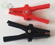 Accu laadklemset Groot, Rood en Zwart, Kunststof accuklemmen Accu laadklemset Groot, Rood en Zwart, Kunststof accuklemmen