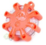 Magnetische waarschuwingslamp, Nood lamp, Oranje, Benson Magnetische waarschuwingslamp, Nood lamp, Oranje, Benson