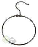 Marktring met haak, Beugelring, Diameter van 125mm, Hersluitbaar Marktring met haak, Beugelring, Diameter van 125mm, Hersluitbaar