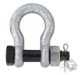 Harpsluiting met moerbout en splitpen, 2 Ton, Zwaar uitgevoerd, Harp sluiter, 16mm Harpsluiting met moerbout en splitpen, 2 Ton, Zwaar uitgevoerd, Harp sluiter, 16mm