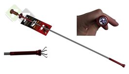 Magnetische flexibel grijper, Aluminium pick up tool, 3 in 1, Ledlamp Magnetische flexibel grijper, Aluminium pick up tool, 3 in 1, Ledlamp