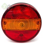 Achterlicht, Vrachtwagenachterlicht rond 140mm, Hamburgerlamp Achterlicht, Vrachtwagenachterlicht rond 140mm, Hamburgerlamp